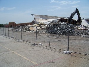 Garland Target Demolished