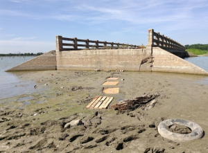 Lake Ray Hubbard low water levels