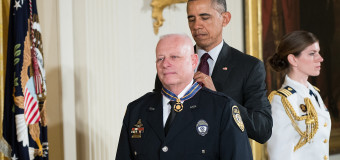 GARLAND, TX POLICE OFFICER HONORED BY PRES. OBAMA