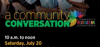 A Community Conversation Saturday, July 20